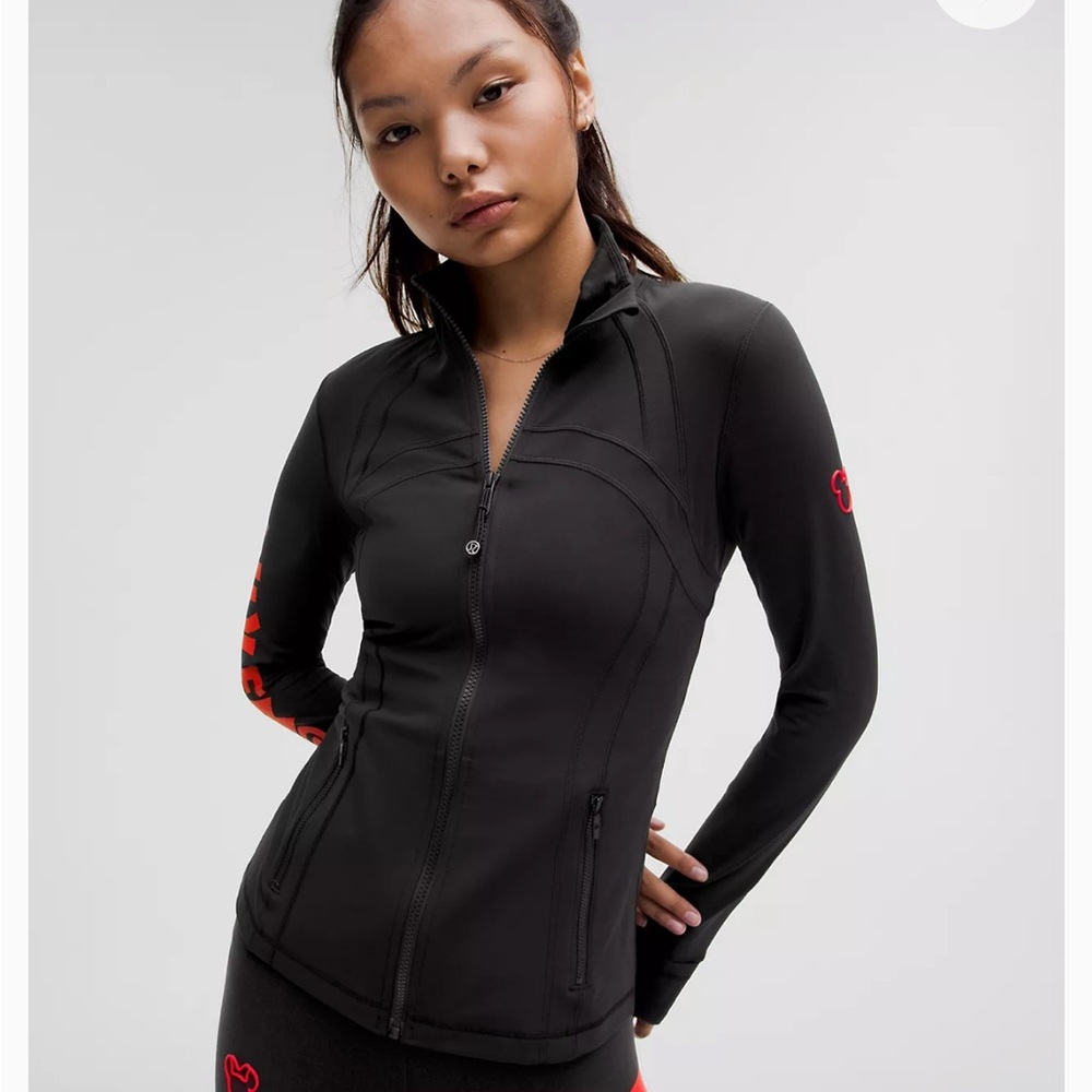 Disney x Lululemon Black Define Jacket Nulu